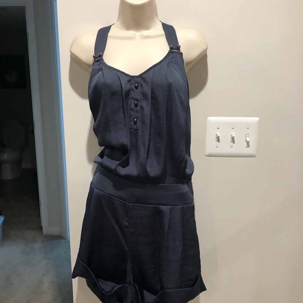 Slate Grey Summer Romper